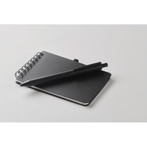 Blocco note idrorepellente Nero - personalizzabile con logo