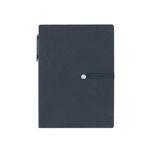 Block Notes Alina blu navy - personalizzabile con logo