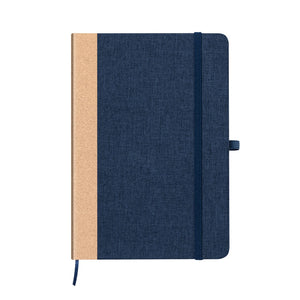 Block Notes Andrik blu navy - personalizzabile con logo