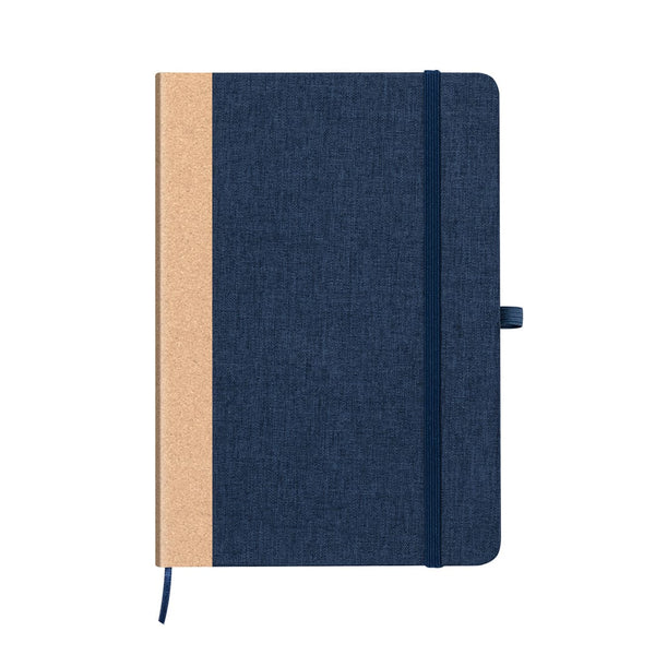 Block Notes Andrik blu navy - personalizzabile con logo