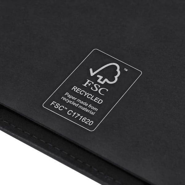 Block Notes Dorel nero - personalizzabile con logo