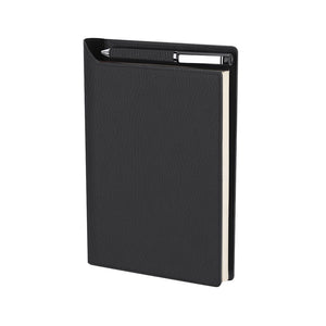 Block Notes Dorel nero - personalizzabile con logo