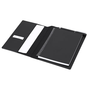Block Notes Dorel nero - personalizzabile con logo