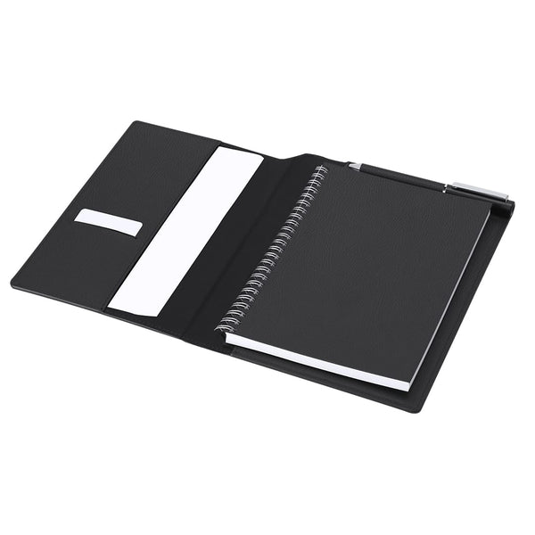 Block Notes Dorel nero - personalizzabile con logo