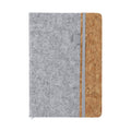 Block Notes Driscol grey chiaro - personalizzabile con logo