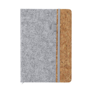 Block Notes Driscol grey chiaro - personalizzabile con logo