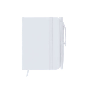 Block Notes Glaze bianco - personalizzabile con logo