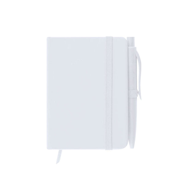 Block Notes Glaze bianco - personalizzabile con logo