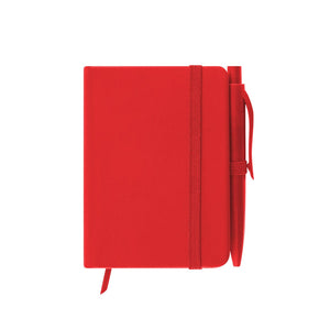 Block Notes Glaze rosso - personalizzabile con logo