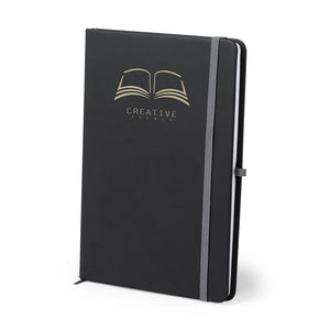 Block Notes Kefron color argento - personalizzabile con logo