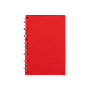Block Notes Kimberly rosso - personalizzabile con logo