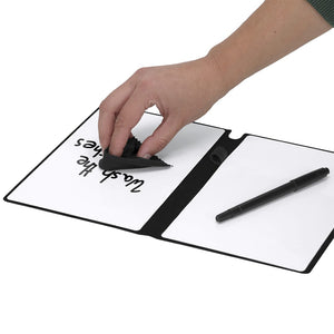 Block Notes Lavagna Komar nero - personalizzabile con logo
