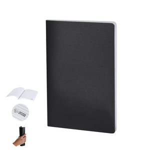 Block Notes Letan nero - personalizzabile con logo