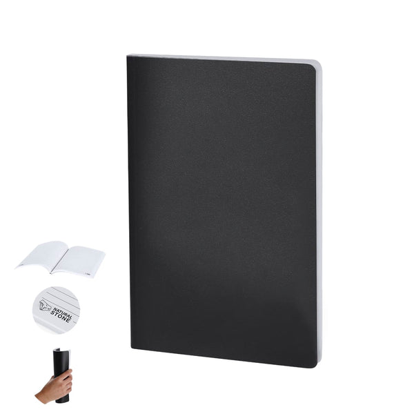 Block Notes Letan nero - personalizzabile con logo