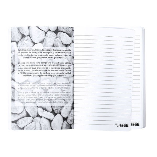 Block Notes Letan nero - personalizzabile con logo