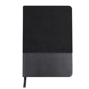 Block Notes Mitek nero - personalizzabile con logo