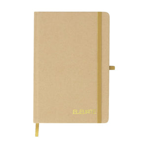 Block Notes Natyel oro - personalizzabile con logo
