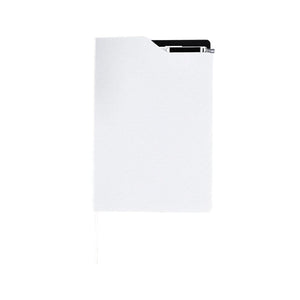 Block Notes Nuron bianco - personalizzabile con logo
