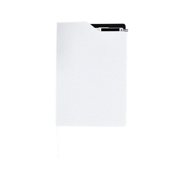 Block Notes Nuron bianco - personalizzabile con logo