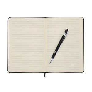 Block Notes Rubin nero - personalizzabile con logo