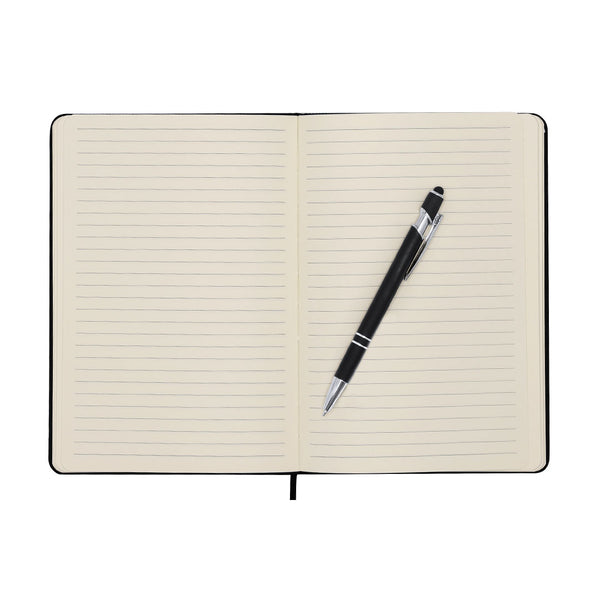 Block Notes Rubin nero - personalizzabile con logo