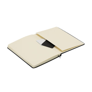 Block Notes Rubin nero - personalizzabile con logo
