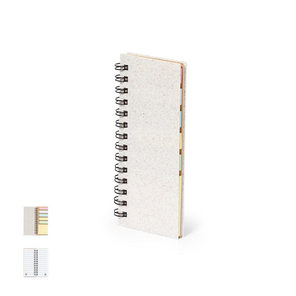 Block Notes Sorduk natural - personalizzabile con logo
