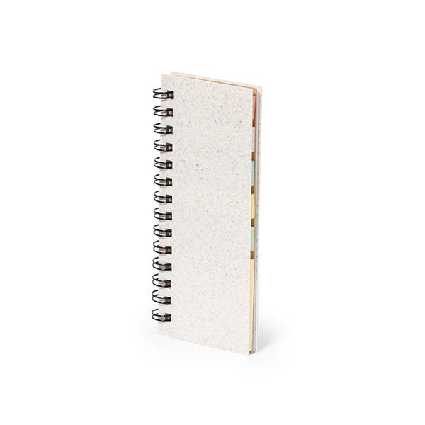 Block Notes Sorduk natural - personalizzabile con logo