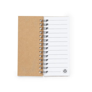 Block Notes Sorduk natural - personalizzabile con logo
