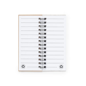Block Notes Sorduk natural - personalizzabile con logo