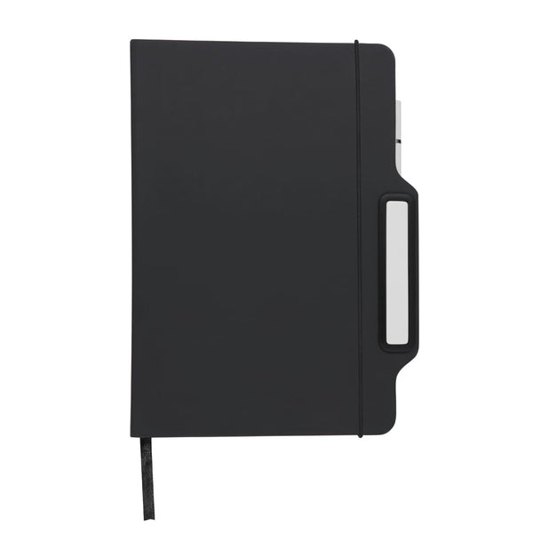 Block Notes Supporto Cruas nero - personalizzabile con logo