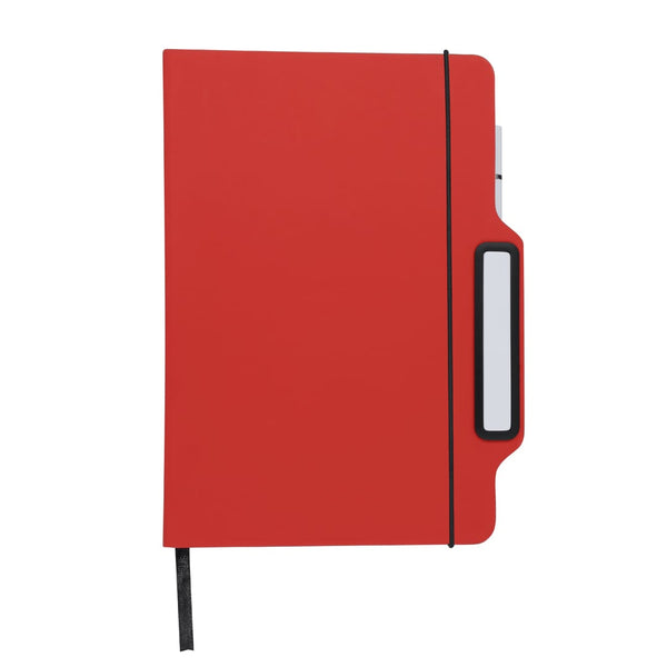 Block Notes Supporto Cruas rosso - personalizzabile con logo