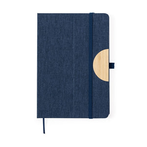 Block Notes Supporto Jibs blu navy - personalizzabile con logo