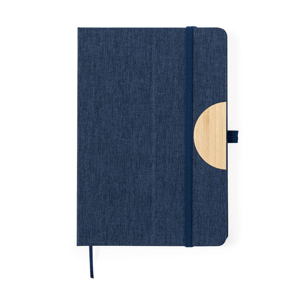 Block Notes Supporto Jibs blu navy - personalizzabile con logo