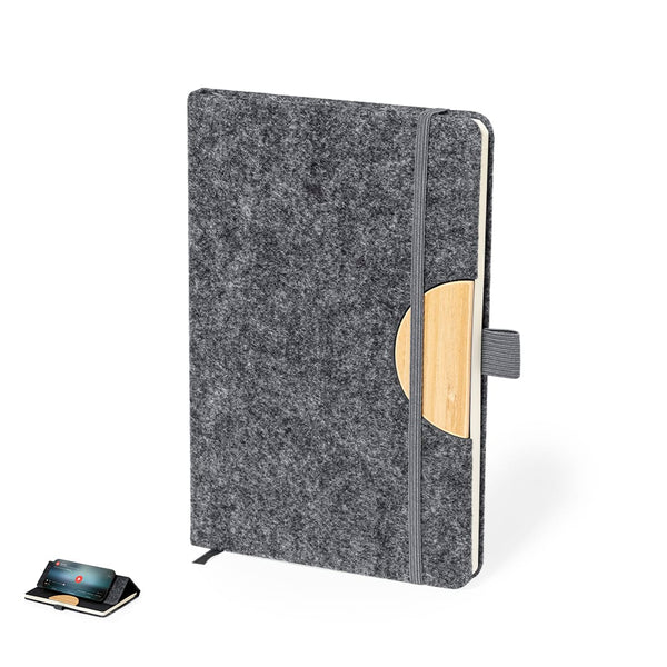 Block Notes Supporto Kobain grey - personalizzabile con logo