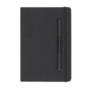 Block Notes Supporto Lemard nero - personalizzabile con logo