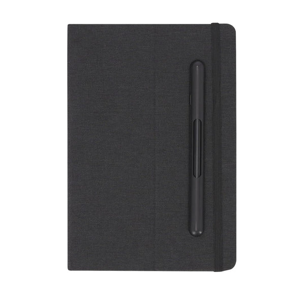 Block Notes Supporto Lemard nero - personalizzabile con logo