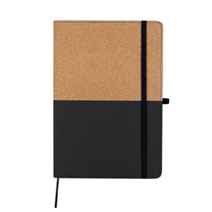 Block Notes Supporto Suttony nero - personalizzabile con logo