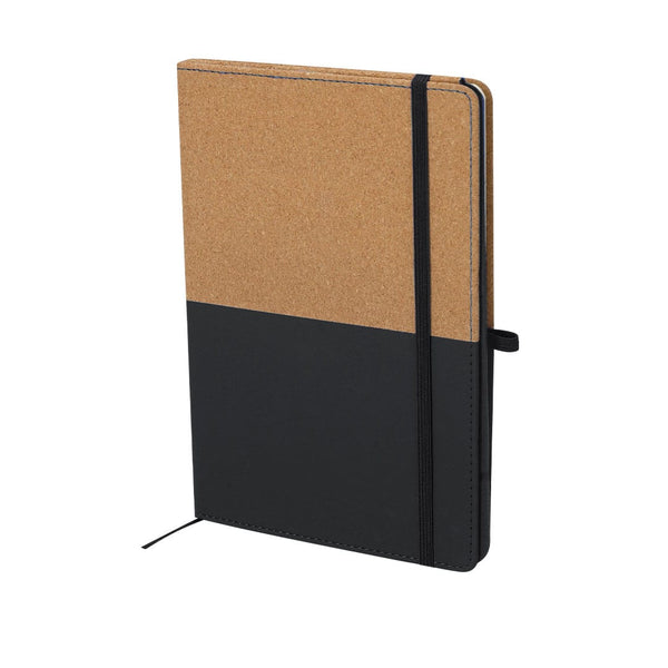 Block Notes Supporto Suttony nero - personalizzabile con logo