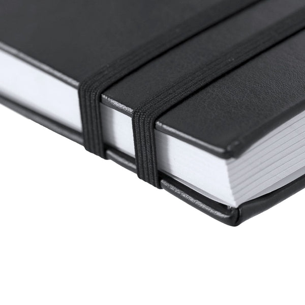 Block Notes Suran nero - personalizzabile con logo