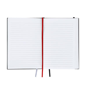 Block Notes Suran nero - personalizzabile con logo