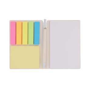 Block Notes Tamar bianco - personalizzabile con logo