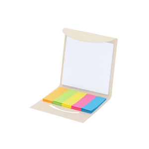 Block Notes Tesher bianco - personalizzabile con logo