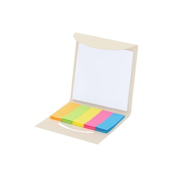 Block Notes Tesher bianco - personalizzabile con logo
