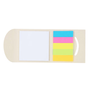 Block Notes Tesher bianco - personalizzabile con logo