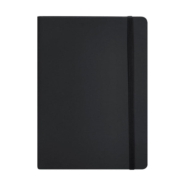 Block Notes Trekon nero - personalizzabile con logo