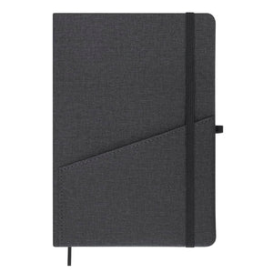 Block Notes Waylon nero - personalizzabile con logo
