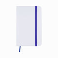 Block Notes Yakis bianco / blu - personalizzabile con logo