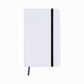 Block Notes Yakis bianco / nero - personalizzabile con logo