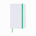 Block Notes Yakis bianco / verde - personalizzabile con logo